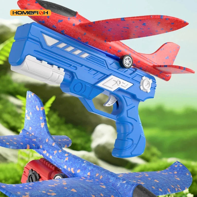 Εκτοξευτής Αεροπλάνων SkyBlaster - Παιχνίδι Δράσης με Αφρώση Αεροπλανάκι που θα ΛΑΤΡΕΨΟΥΝ όλα τα παιδία