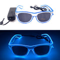 Φωτιζόμενα LED Γυαλιά Neon EL Wire – Glow in the Dark Αξεσουάρ για Πάρτι & Φεστιβάλ