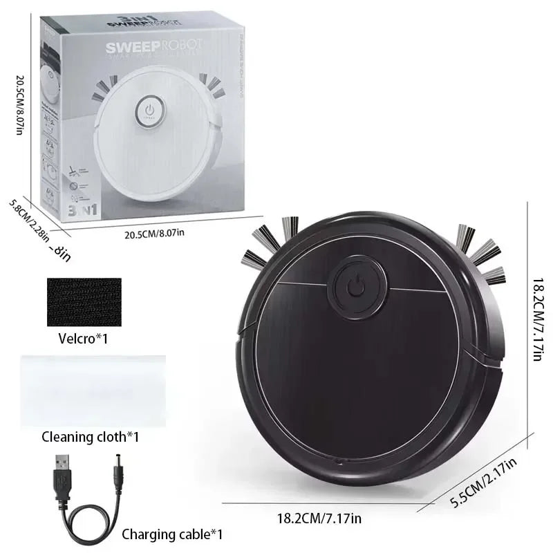 Lenovo Έξυπνη Ρομποτική Σκούπα 3-σε-1 – Robot Vacuum Cleaner 4000Pa με Ισχυρή Απορρόφηση, Πλοήγηση LDS Laser, Σφουγγάρισμα & Ιδανική για Τρίχες Κατοικιδίων