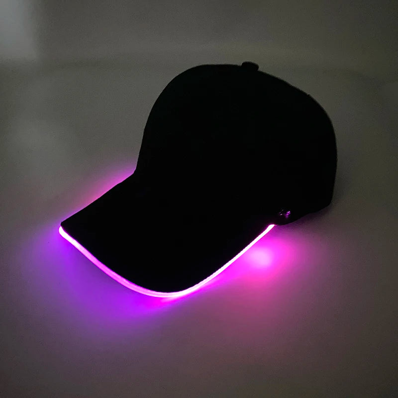 LED GlowCap™ - Καπέλο με Φωτισμό LED για Πάρτι & Φεστιβάλ
