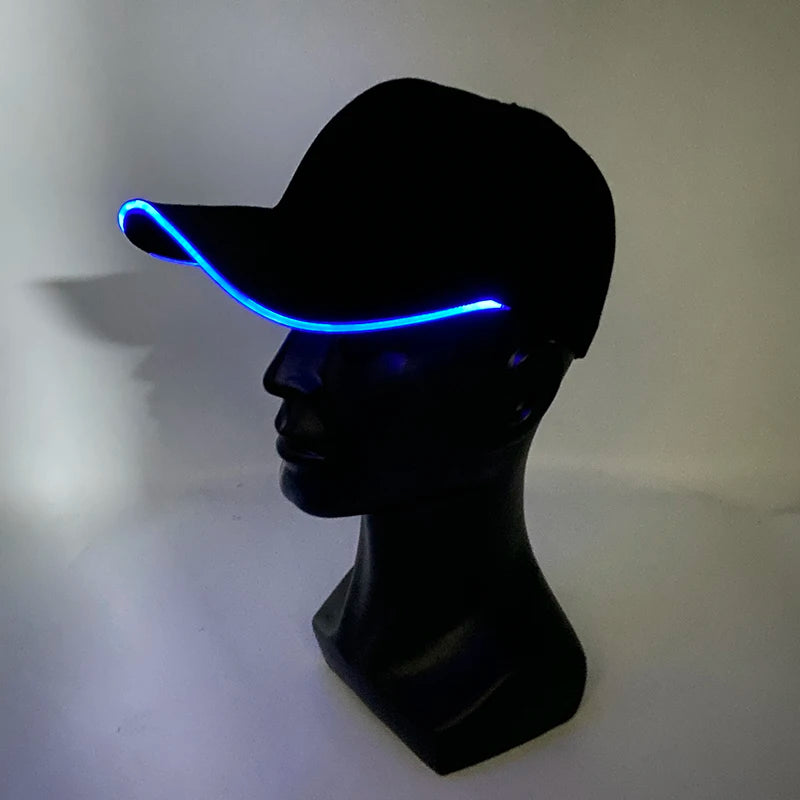 LED GlowCap™ - Καπέλο με Φωτισμό LED για Πάρτι & Φεστιβάλ