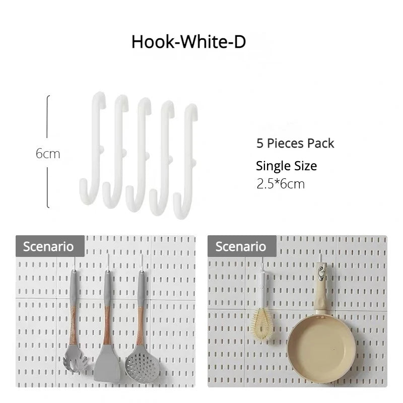 Διάτρητος Πίνακας Οργάνωσης Τοίχου Pegboard – DIY Σύστημα Αποθήκευσης με Ράφια & Αξεσουάρ για Κουζίνα, Μπάνιο, Γραφείο & Gaming Room