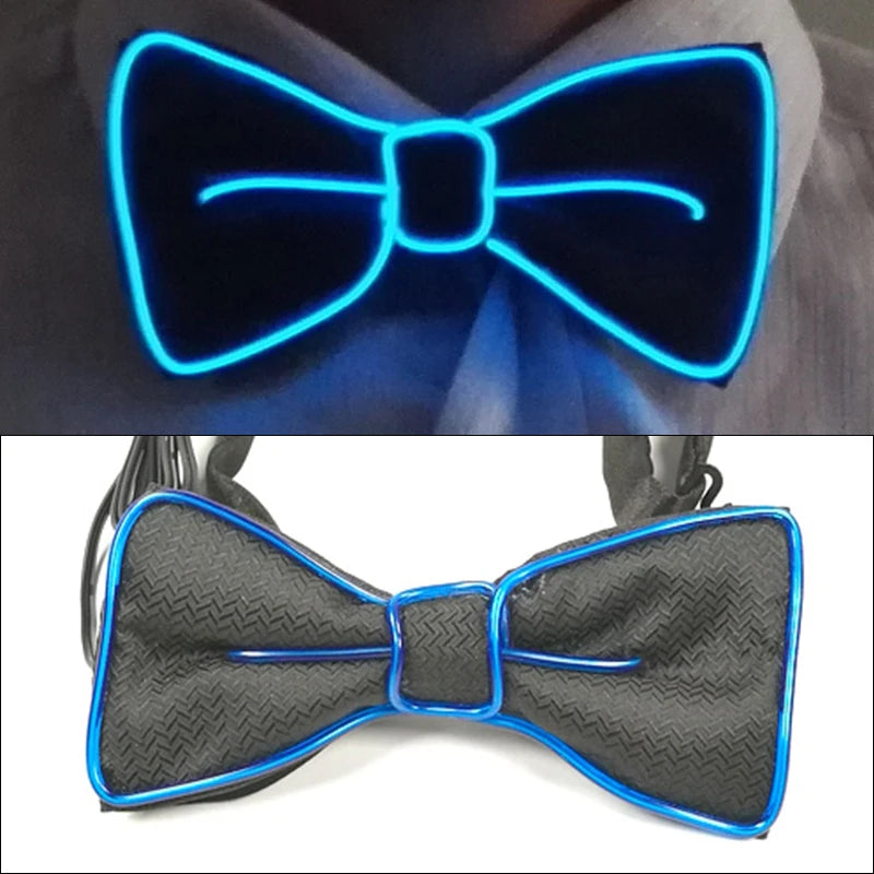 Φωτιζόμενα LED Γυαλιά Neon EL Wire – Glow in the Dark Αξεσουάρ για Πάρτι & Φεστιβάλ