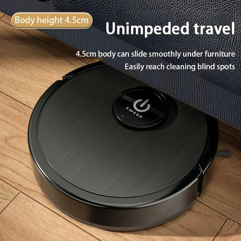 Lenovo Έξυπνη Ρομποτική Σκούπα 3-σε-1 – Robot Vacuum Cleaner 4000Pa με Ισχυρή Απορρόφηση, Πλοήγηση LDS Laser, Σφουγγάρισμα & Ιδανική για Τρίχες Κατοικιδίων