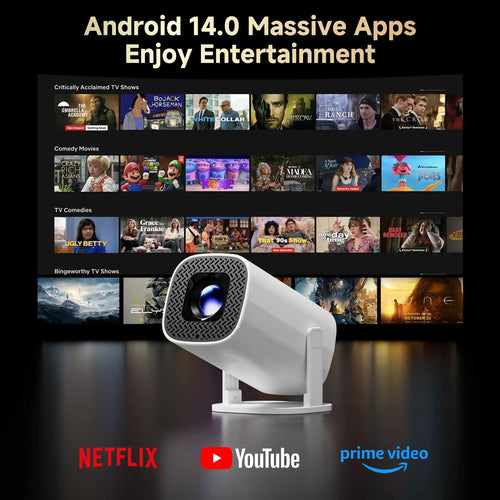 P30Pro™ Smart Mini Projector - Φορητός Προβολέας Android 14