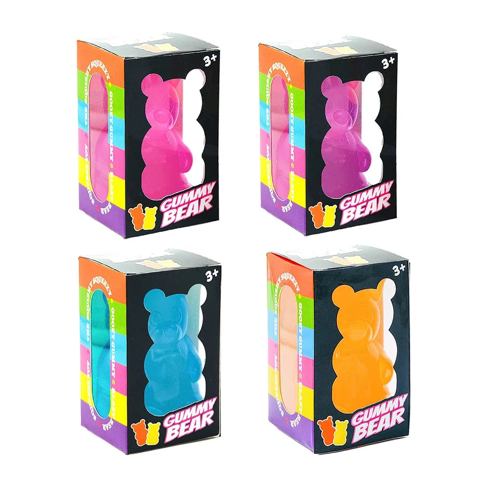 NeeDoh™ Nice Cube & Gummy Bear - Αντιστρες Παιχνίδι Squishy